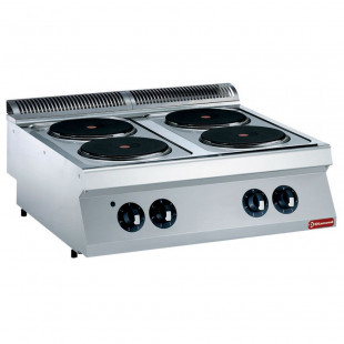 CUISINIERE ELECTRIQUE 4 PLAQUES RONDES TOP MEDIUM 1700 DIAMOND dans ELECTRIQUE