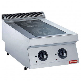 PLAQUE DE CUISSON GAZ LISSE CHROME -TOP- MEDIUM 1700 DIAMOND dans PLAQUE A SNACKER
