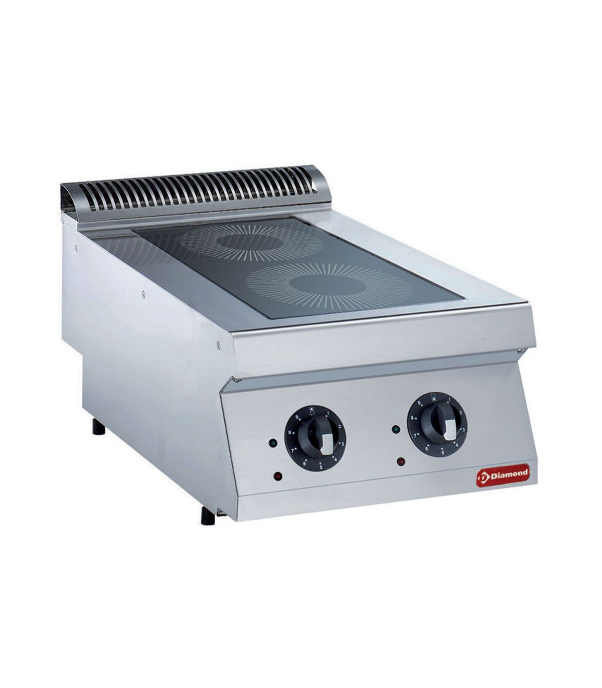 CUISINIERE ELECTRIQUE 2 FOYERS INDUCTION -TOP- MEDIUM 1700 DIAMOND dans ELECTRIQUE