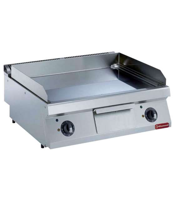 PLAQUE DE CUISSON ELECTRIQUE LISSE CHROMEE -TOP MEDIUM 1700 DIAMOND dans GRILLADE ET PLANCHA