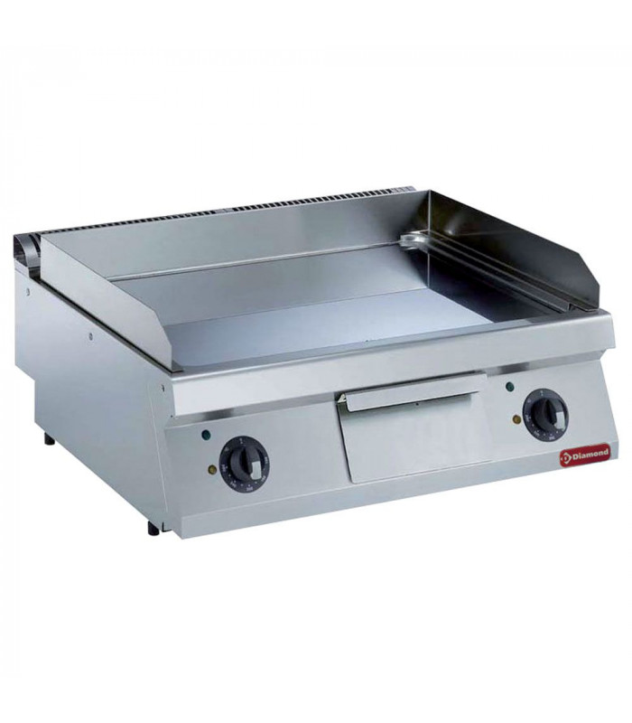 PLAQUE DE CUISSON ELECTRIQUE LISSE CHROMEE -TOP MEDIUM 1700 DIAMOND dans GRILLADE ET PLANCHA