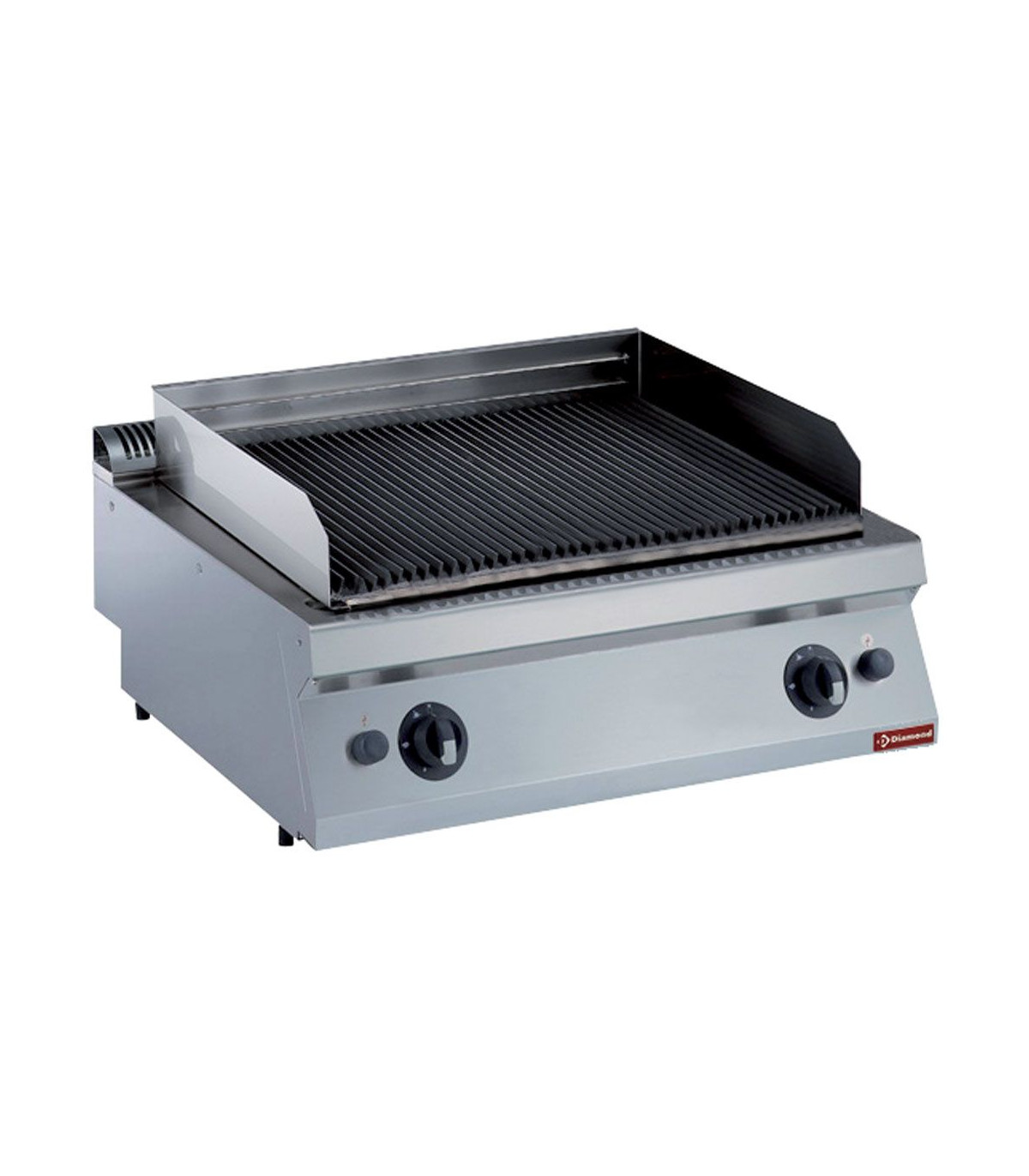 GRILL PIERRE DE LAVE GAZ GRILLE EN FONTE TOP DIAMOND dans PIERRES DE LAVE