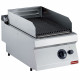 GRILL PIERRE DE LAVE GAZ GRILLE EN FONTE 1/2 TOP DIAMOND