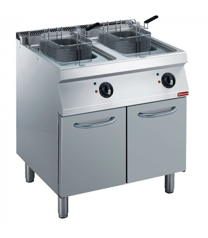 FRITEUSE ELECTRIQUE 2X14LT SUR ARMOIRE MEDIUM 1700 DIAMOND dans ELECTRIQUE