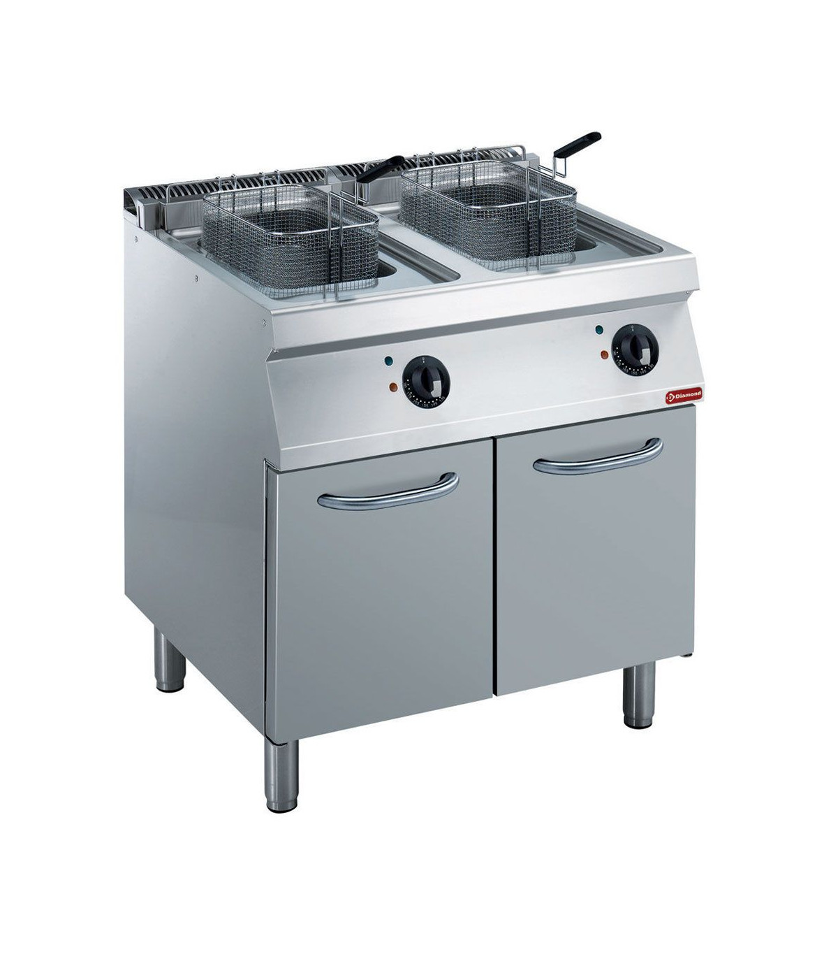 FRITEUSE ELECTRIQUE 2X14LT SUR ARMOIRE MEDIUM 1700 DIAMOND dans ELECTRIQUE