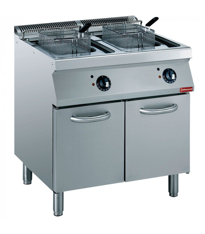 FRITEUSE ELECTRIQUE CUVE EN "Y"  2X15LT S/ARMOIRE MEDIUM 1700 DIAMOND dans ELECTRIQUE