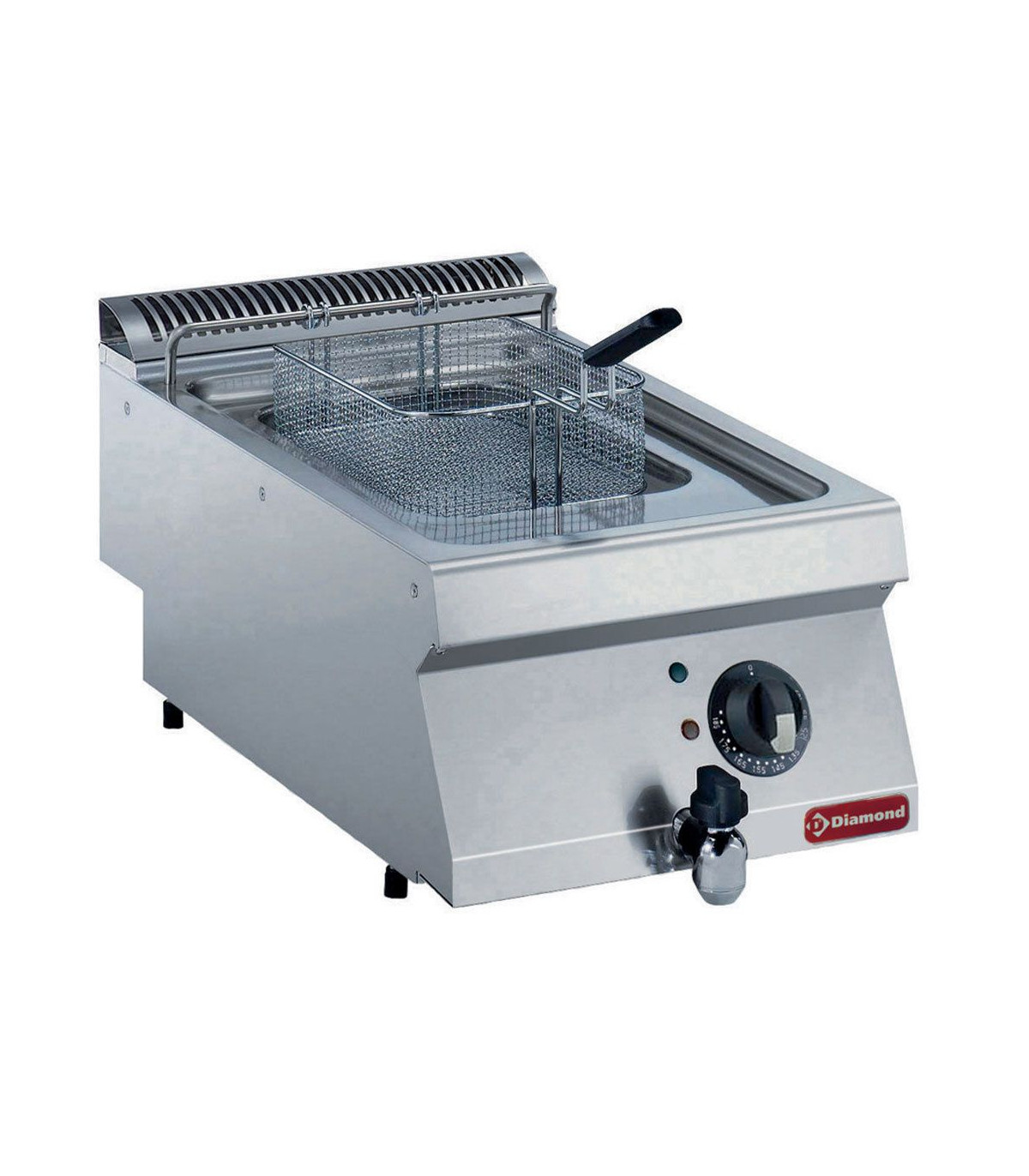 FRITEUSE ELECTRIQUE CUVE EN "Y" 7LT.ELEM./S.EXT TOP MEDIUM 1700 DIAMOND dans ELECTRIQUE
