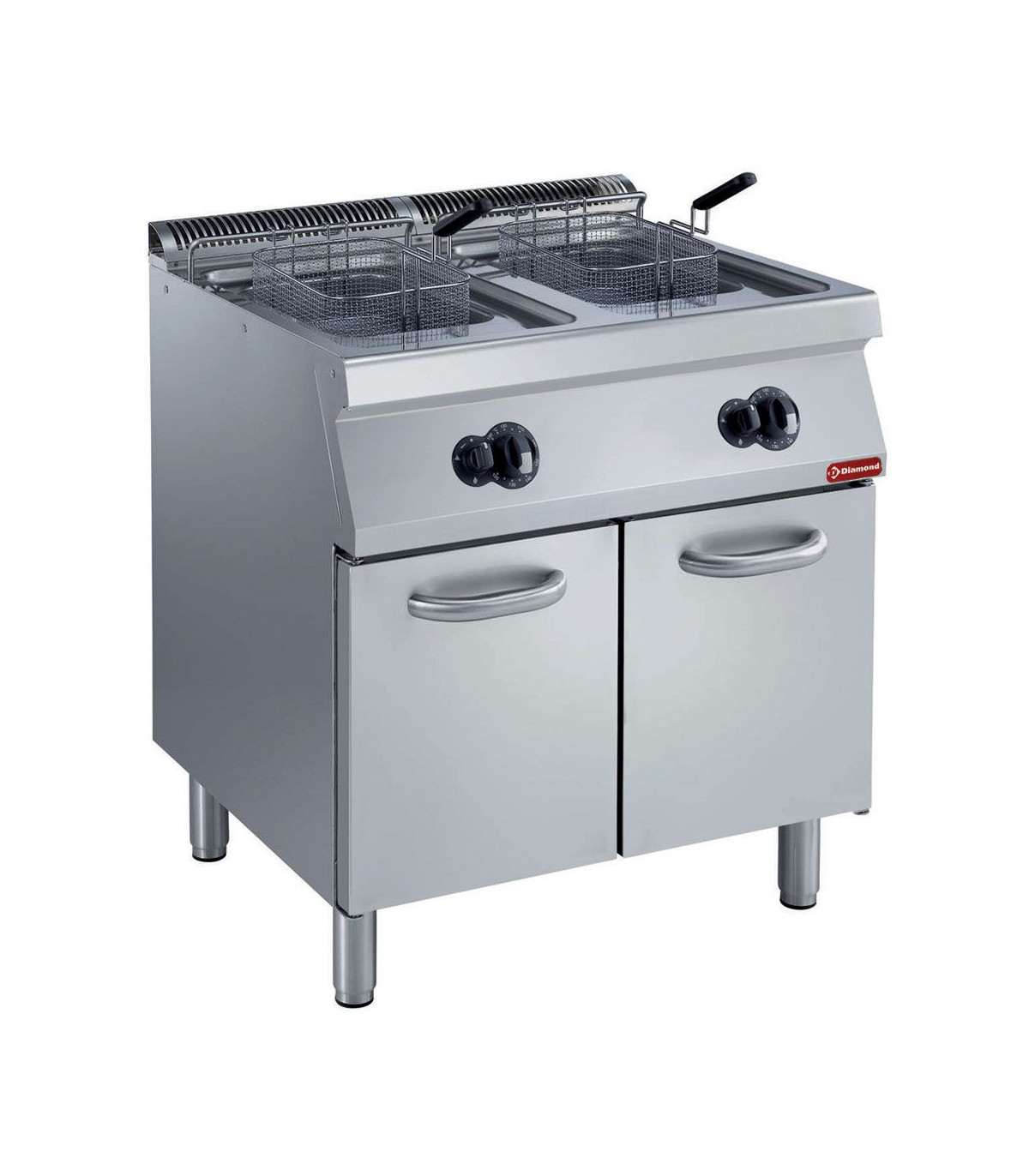 FRITEUSE GAZ CUVE "Y" 2X15LT SUR ARMOIRE MEDIUM 1700 DIAMOND dans GAZ