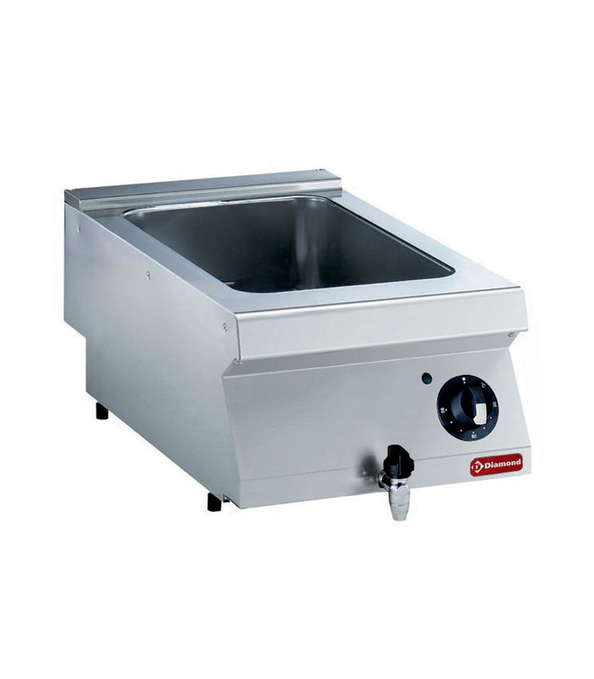 BAIN-MARIE ELECTRIQUE GN1/1 H150 MM -TOP MEDIUM 1700 DIAMOND dans BAIN-MARIE