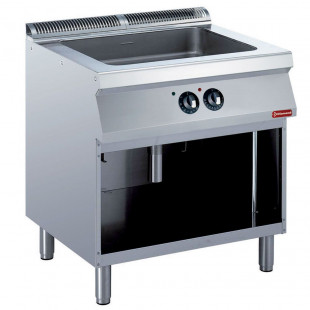 PLAQUE DE CUISSON GAZ LISSE CHROME -TOP- MEDIUM 1700 DIAMOND dans PLAQUE A SNACKER