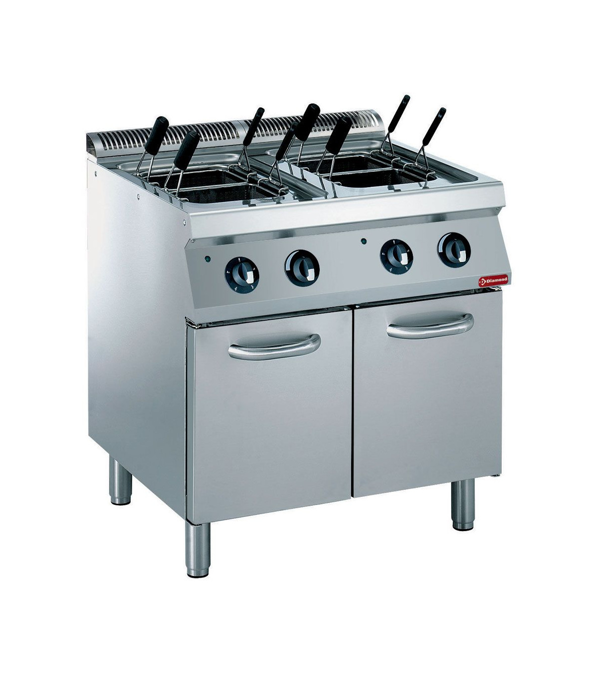 CUISEUR A PATES ELECTRIQUE 2X24.5LT SUR ARMOIRE SANS PANIERS MEDIUM 1700 DIAMON dans CUISEUR A PATES