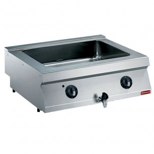 PLAQUE DE CUISSON GAZ LISSE CHROME -TOP- MEDIUM 1700 DIAMOND dans PLAQUE A SNACKER