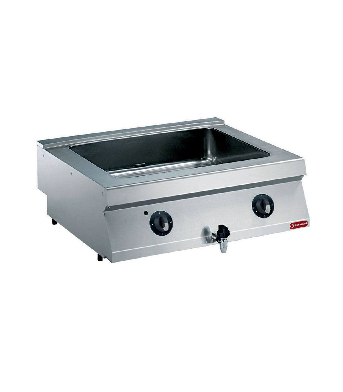 BAIN-MARIE ELECTRIQUE GN2/1 H150MM -TOP- MEDIUM 1700 DIAMOND dans BAIN-MARIE