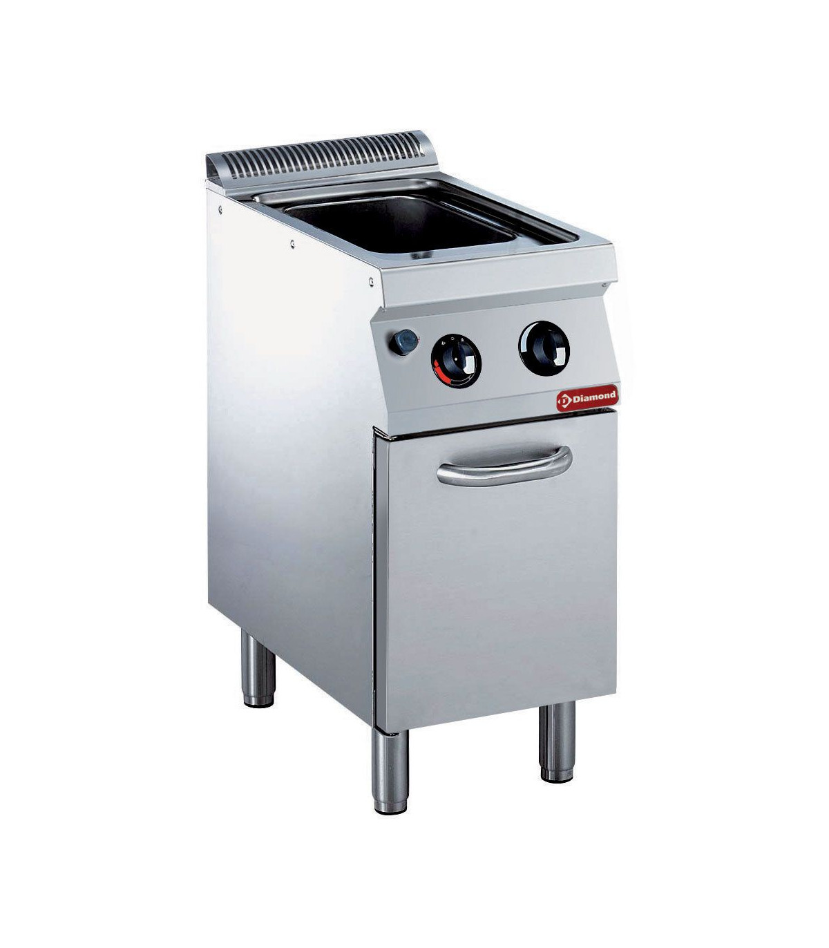 CUISEUR A PATES GAZ 24.5LT SUR ARMOIRE SANS PANIER MEDIUM 1700 DIAMOND dans CUISEUR A PATES