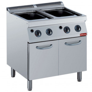 PLAQUE DE CUISSON GAZ LISSE CHROME -TOP- MEDIUM 1700 DIAMOND dans PLAQUE A SNACKER