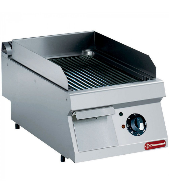 PLAQUE DE CUISSON ELECTRIQUE RAINUREE -TOP- DIAMOND dans PLAQUE A SNACKER
