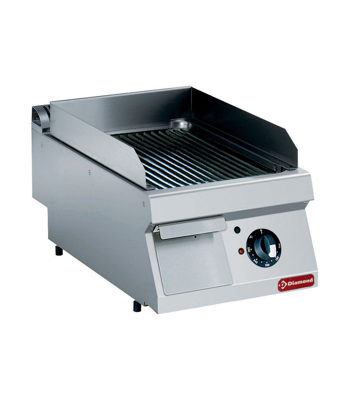 PLAQUE DE CUISSON ELECTRIQUE RAINUREE -TOP- DIAMOND dans PLAQUE A SNACKER