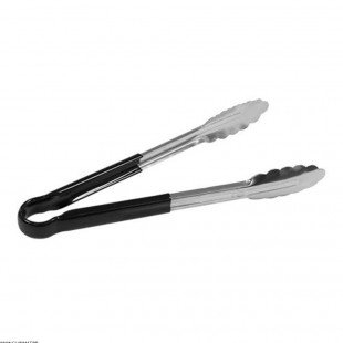 PINCE DE SERVICE 23CM AVEC POIGNEE EN PLASTIQUE VERTE dans USTENSILES DE SERVICE