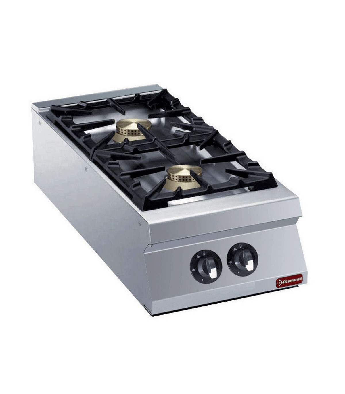 CUISINIERE 2 FEUX VIFS GAZ -TOP-  POWER  MAXIMA 2200 DIAMOND dans GAZ