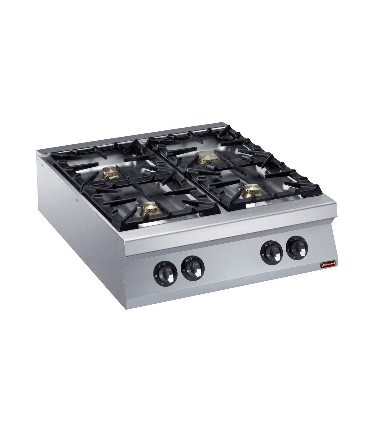 CUISINIERE 4 FEUX VIFS GAZ -TOP- MAXIMA 2200 DIAMOND dans GAZ