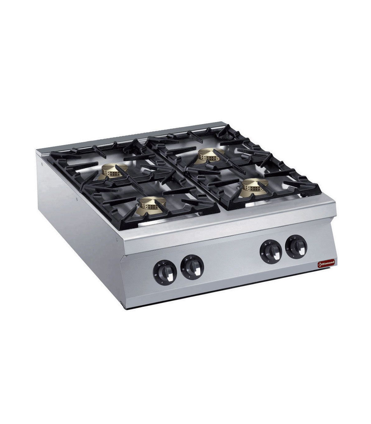 CUISINIERE 4 FEUX VIFS GAZ -TOP- POWER MAXIMA 2200 DIAMOND dans GAZ