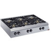 CUISINIERE 6 FEUX VIFS GAZ -TOP- MAXIMA 2200 DIAMOND dans GAZ