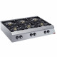 CUISINIERE 6 FEUX VIFS GAZ TOP POWER MAXIMA 2200 DIAMOND
