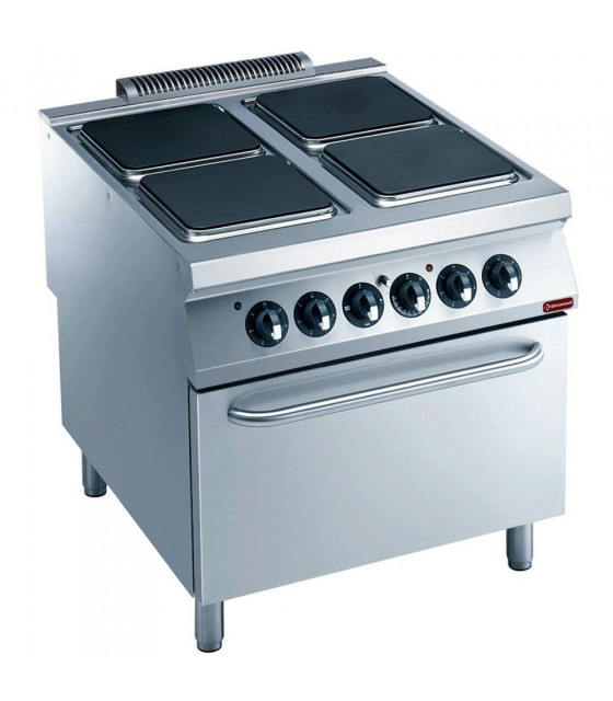 FOURNEAU 4 PLAQUES ELECTRIQUES + FOUR ELECTRIQUE MAXIMA 2200 DIAMOND dans ELECTRIQUE