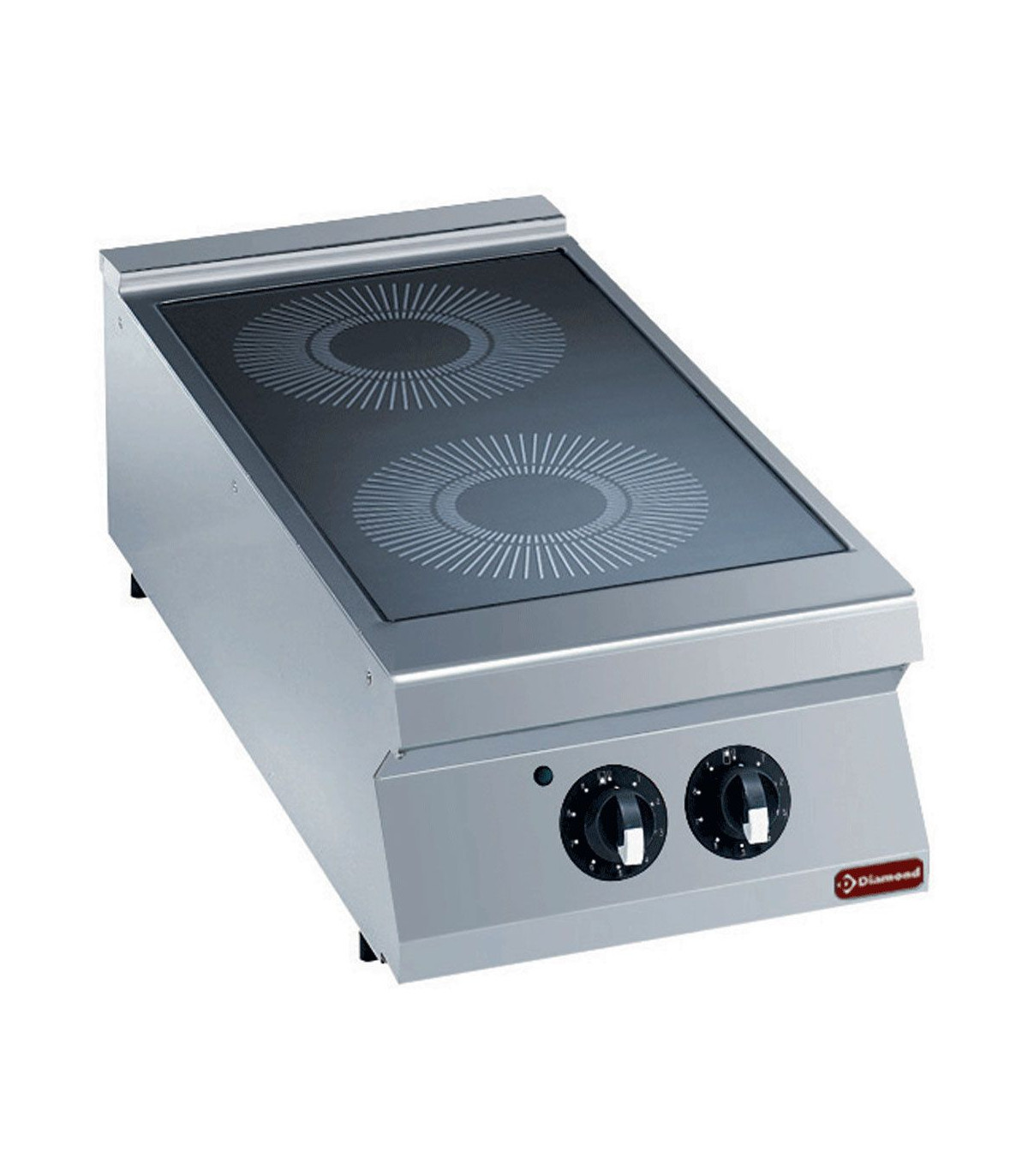 CUISINIERE ELECTRIQUE VITROCERAMIQUE 2 ZONES-TOP MAXIMA 2200 DIAMOND dans ELECTRIQUE