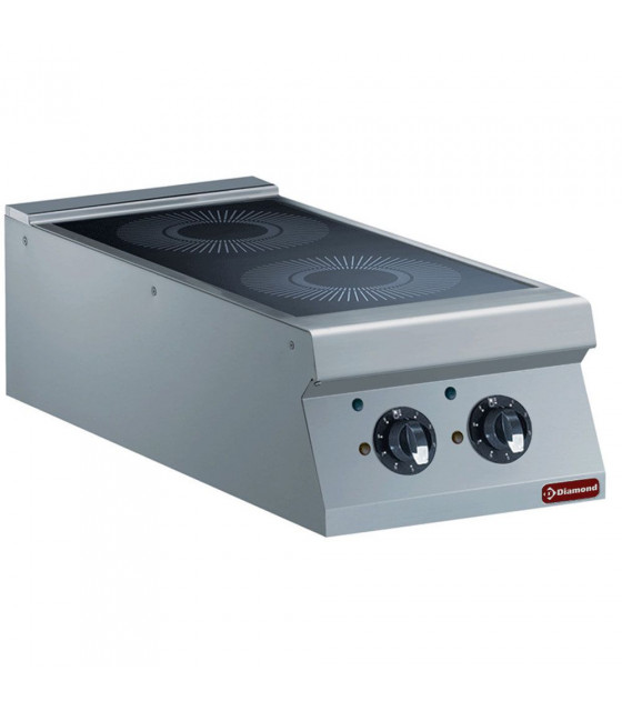 CUISINIERE ELECTRIQUE 2 FOYERS INDUCTION TOP 900 DIAMOND dans ELECTRIQUE