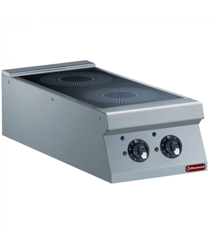 CUISINIERE ELECTRIQUE 2 FOYERS INDUCTION TOP 900 DIAMOND dans ELECTRIQUE