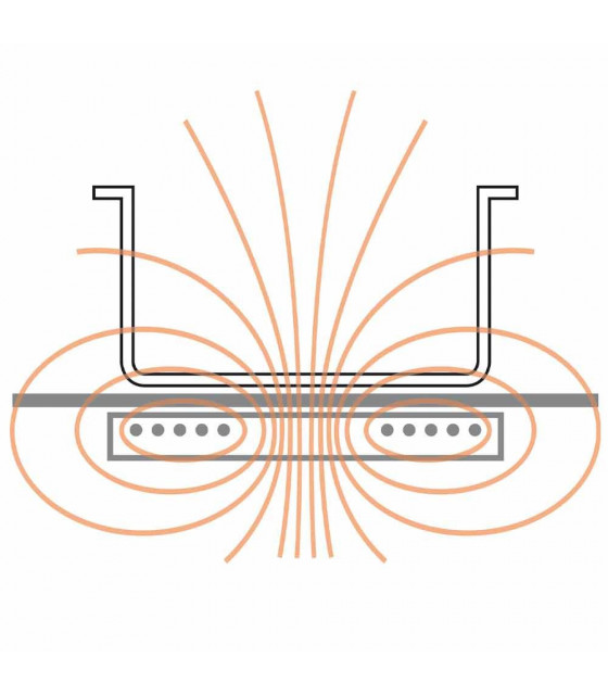 CUISINIERE ELECTRIQUE 2 FOYERS INDUCTION TOP 900 DIAMOND dans ELECTRIQUE