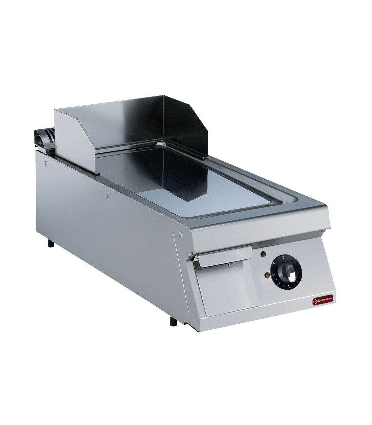 PLAQUE DE CUISSON ELECTRIQUE LISSE CHROME -TOP- DIAMOND dans PLAQUE A SNACKER