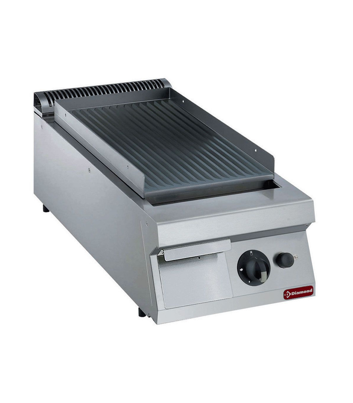 PLAQUE DE CUISSON GAZ RAINUREE -TOP- 900 DIAMOND dans PLAQUE A SNACKER