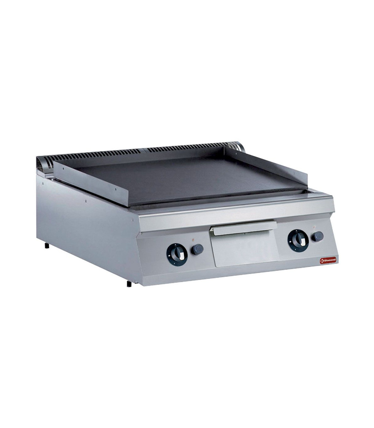 PLAQUE DE CUISSON GAZ LISSE -TOP- 900 DIAMOND dans PLAQUE A SNACKER