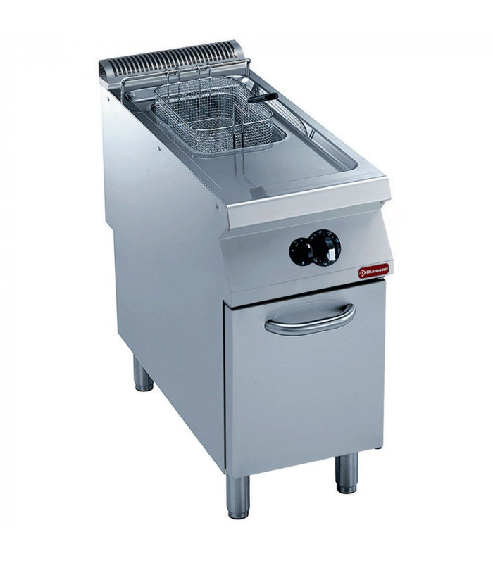 FRITEUSE GAZ 1 CUVE  "Y" 15LT SUR MEUBLE 900 DIAMOND dans GAZ