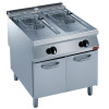 FRITEUSE GAZ 2 CUVES "Y" 15LT SUR MEUBLE 900 DIAMOND dans GAZ