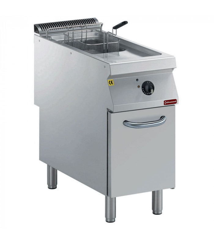 FRITEUSE ELECTRIQUE 1 CUVE "Y" 15LR SUR MEUBLE 900 DIAMOND dans ELECTRIQUE