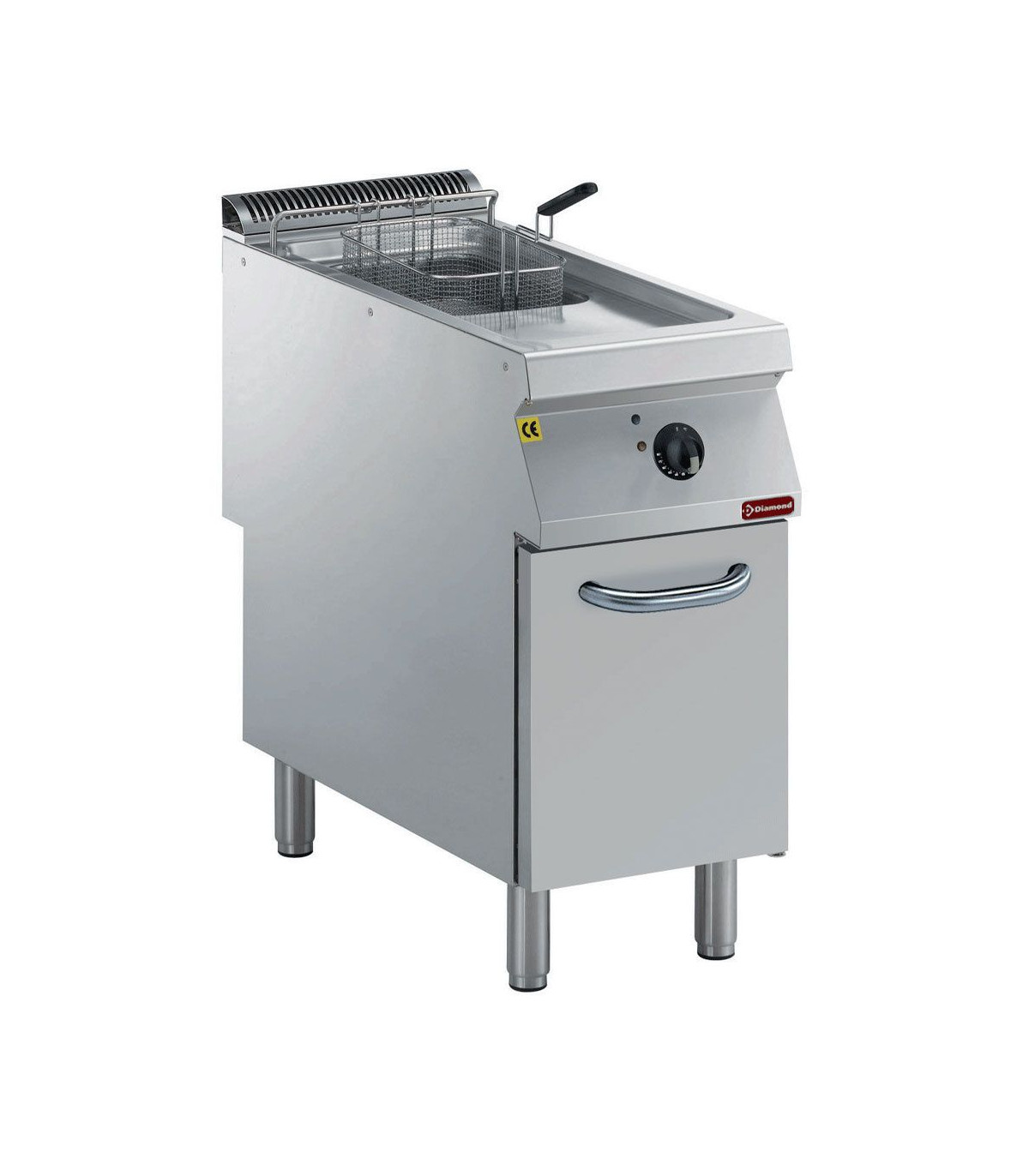 FRITEUSE ELECTRIQUE 1 CUVE "Y" 15LR SUR MEUBLE 900 DIAMOND dans ELECTRIQUE