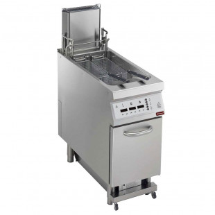 FRITEUSE ELECTRIQUE DIGITALE 23LT SUR ARMOIRE + FILTRAGE HUILE + LIFT AUTO COOK DIAMOND dans ELECTRIQUE