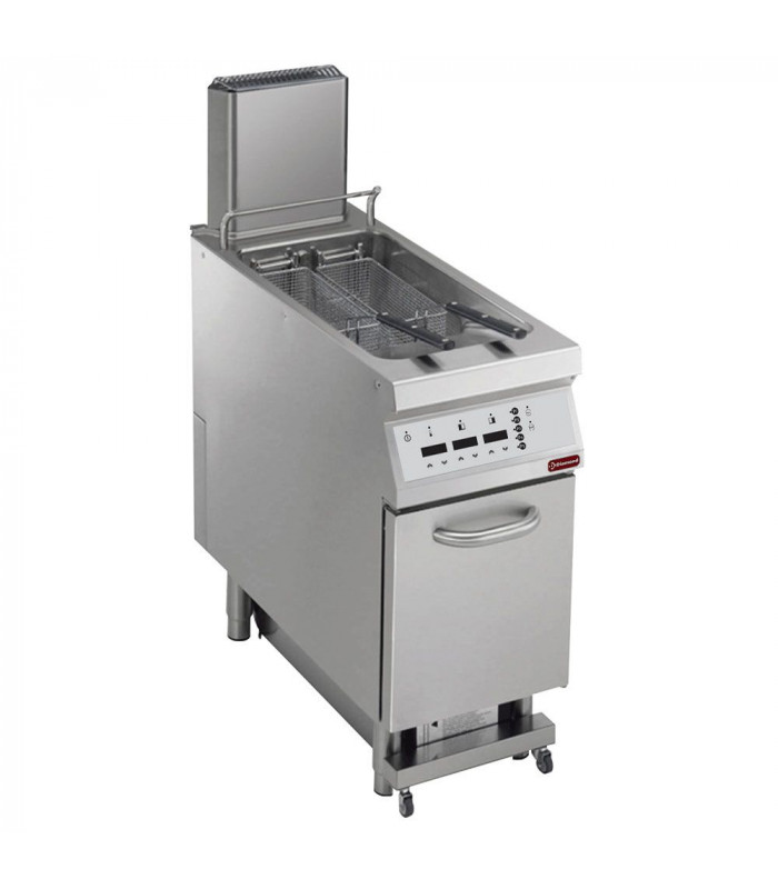 FRITEUSE GAZ 1 CUVE 23LT SUR MEUBLE DIGIT DIAMOND dans GAZ