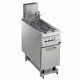 FRITEUSE GAZ 23 LT DIGIT SUR ARMOIRE + FILTRAGE HUILE + LIFT+ AUTO COOK DIAMOND