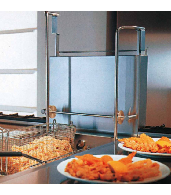 FRITEUSE GAZ 23 LT DIGIT SUR ARMOIRE + FILTRAGE HUILE + LIFT+ AUTO COOK DIAMOND dans GAZ