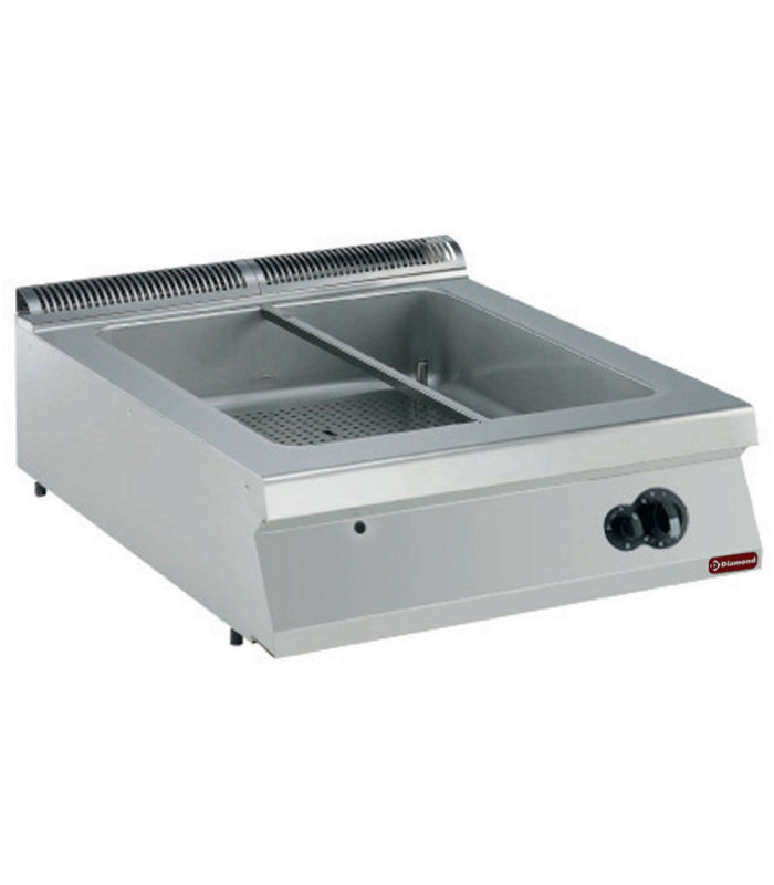 BAIN-MARIE GAZ 8GN1/3 H150MM TOP DIAMOND dans BAIN-MARIE