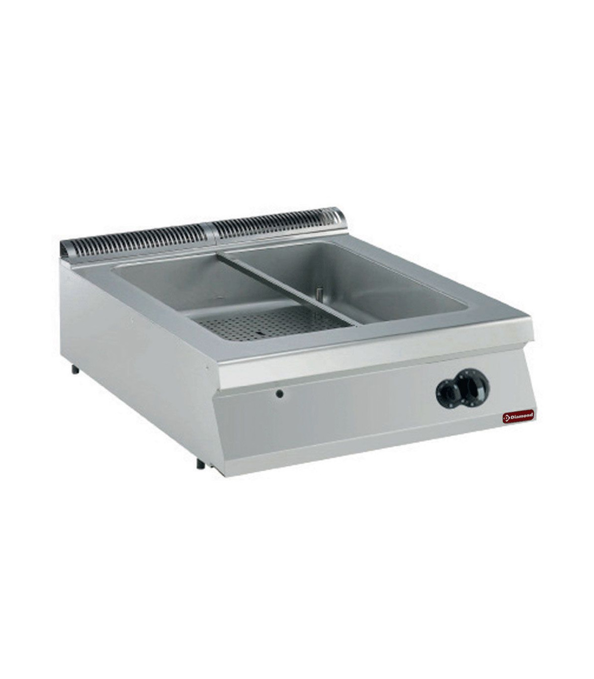 BAIN-MARIE GAZ 8GN1/3 H150MM TOP DIAMOND dans BAIN-MARIE