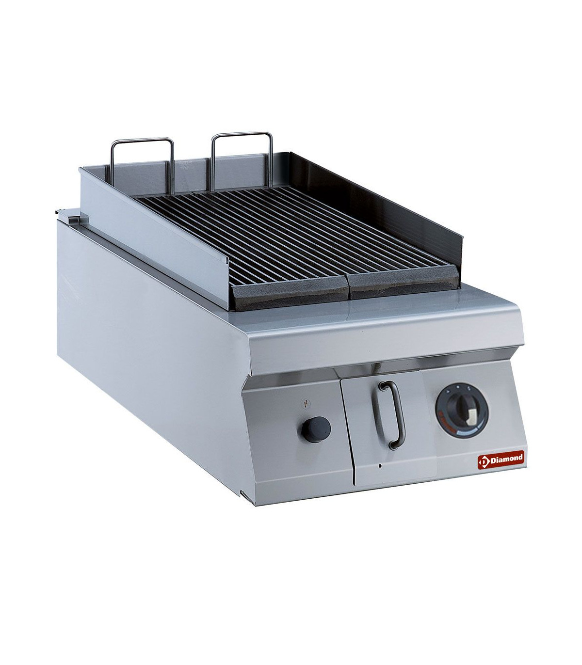 GRILL GAZ HIGH POWER 400MM - TOP DIAMOND dans PLAQUE A SNACKER