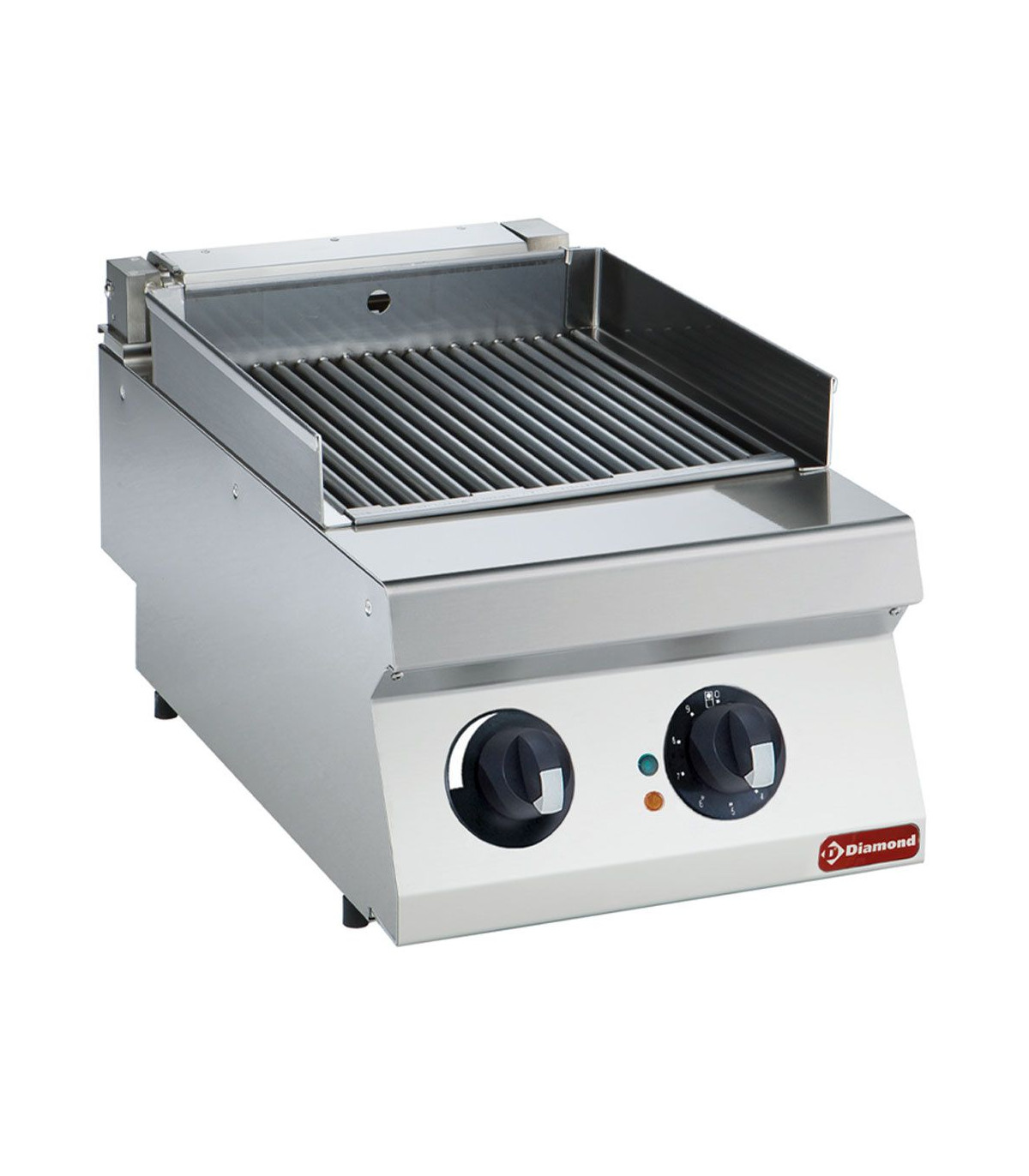 GRILL ELECTRIQUE HIGH POWER 400MM - TOP DIAMOND dans PLAQUE A SNACKER