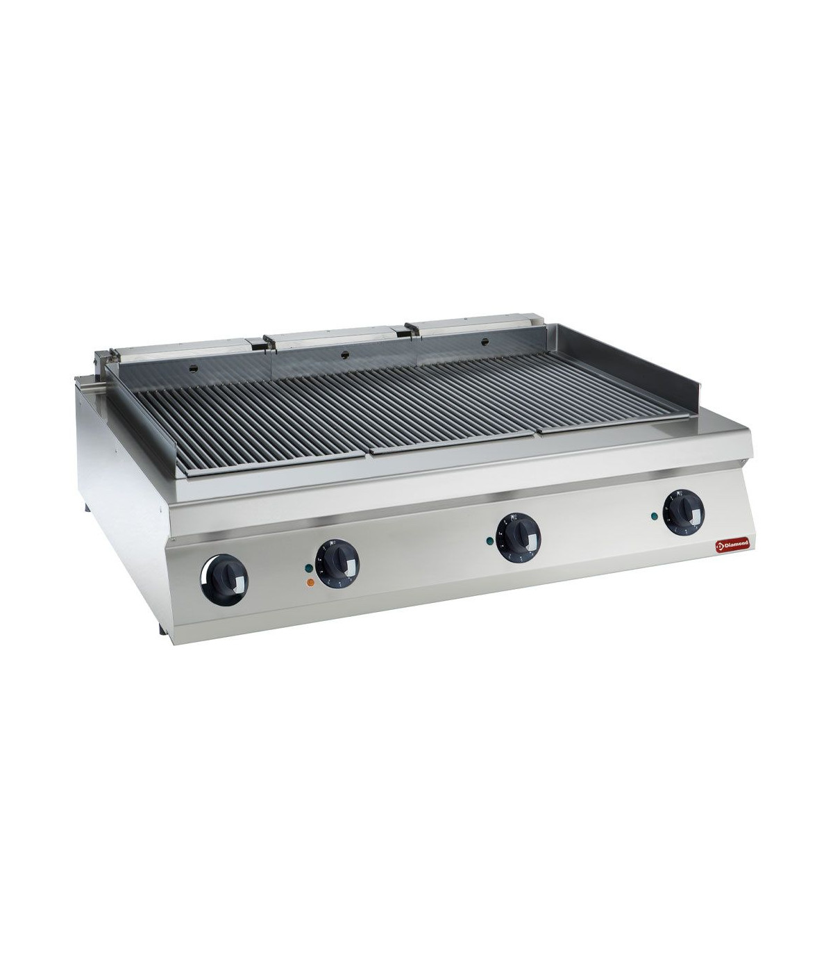 GRILL ELECTRIQUE HIGH POWER 1200MM - TOP DIAMOND dans PLAQUE A SNACKER