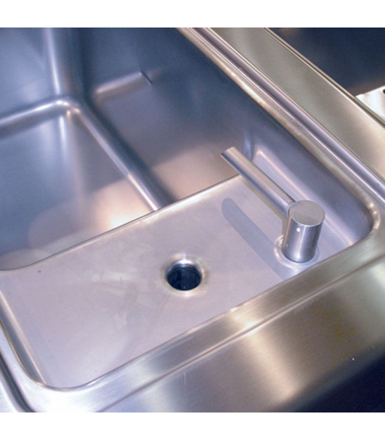 CUISEUR A PATES GAZ 2 CUVES GN1/1 SUR MEUBLE SANS PANIERS DIAMOND dans CUISEUR A PATES