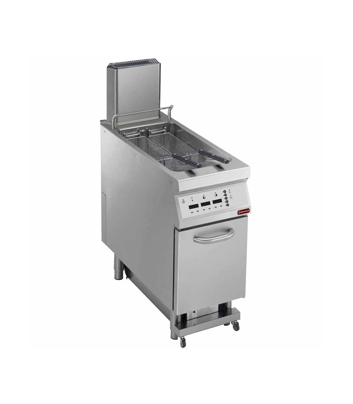 FRITEUSE ELECTRIQUE 1 CUVE 23LT SUR MEUBLE DIGIT DIAMOND dans ELECTRIQUE
